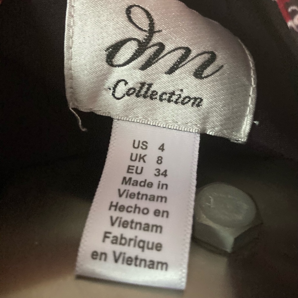 DM Collection Printed Dress - Picture 3 of 4